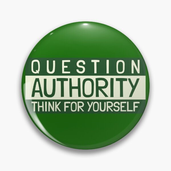 Item preview, Question Authority designed and sold by Lavish & Company Designs.