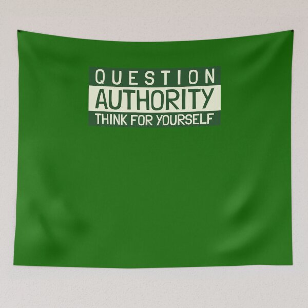 Item preview, Question Authority designed and sold by Lavish & Company Designs.