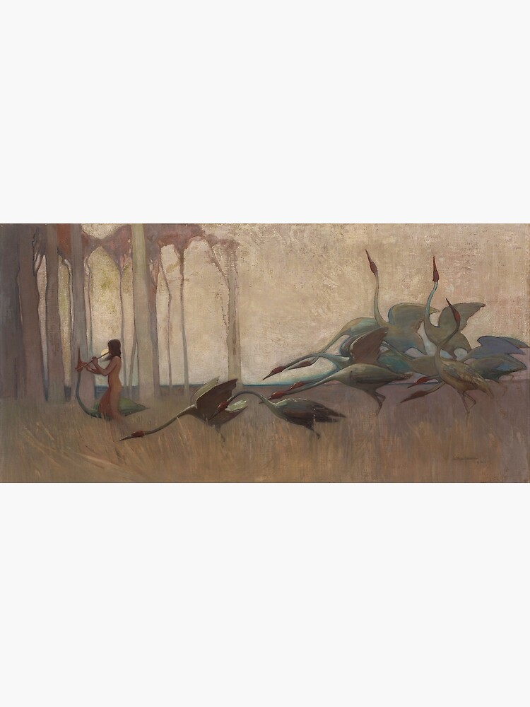 The Spirit of the Plains by Sydney Long (1914) by allhistory