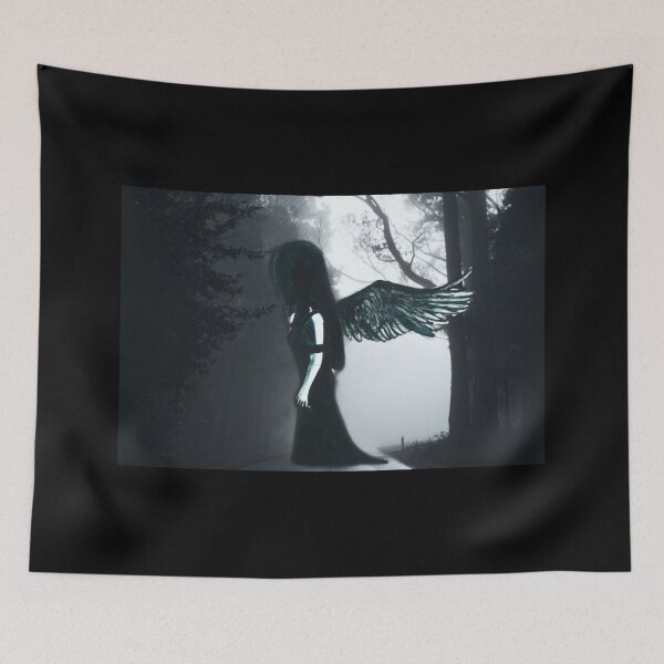 Artikelvorschau, Goth Engel im Wald entworfen und verkauft von missmermaid1990.