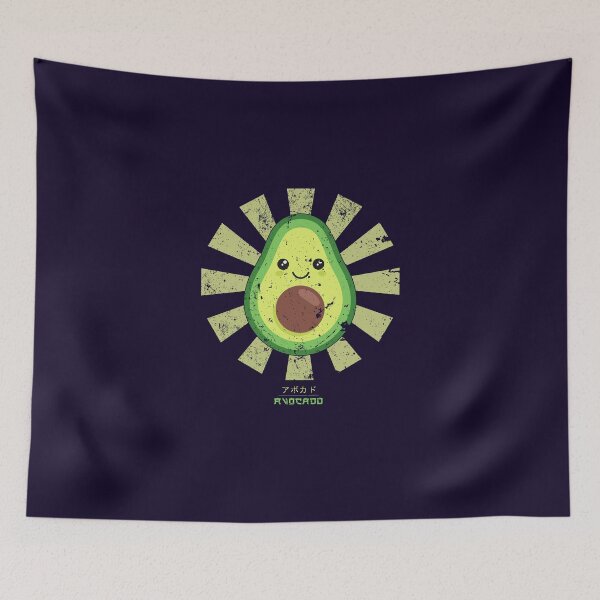 Item preview, Avocado Retro Japanese designed and sold by Nova5.
