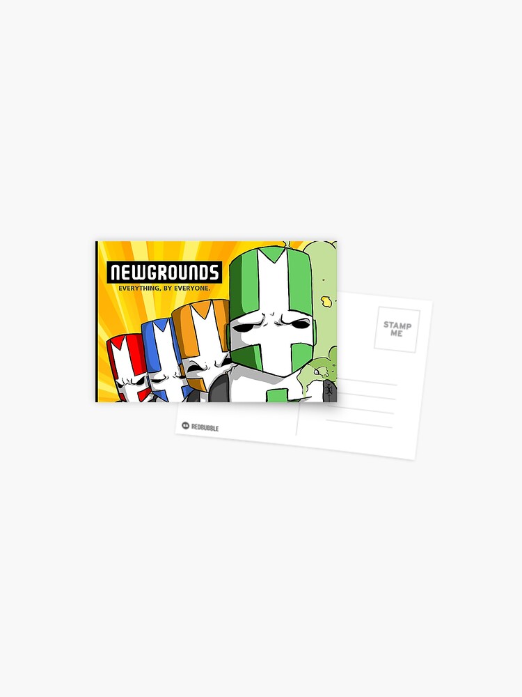 Castle crashers red knight Postcard for Sale by Rccola55