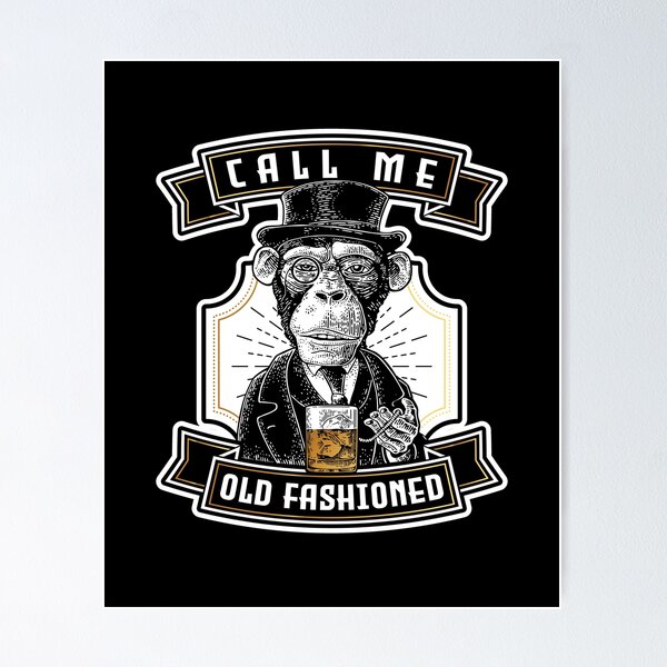 Item preview, Funny Just Call Me Old Fashioned Whiskey Cocktail  designed and sold by Maria Garcia.