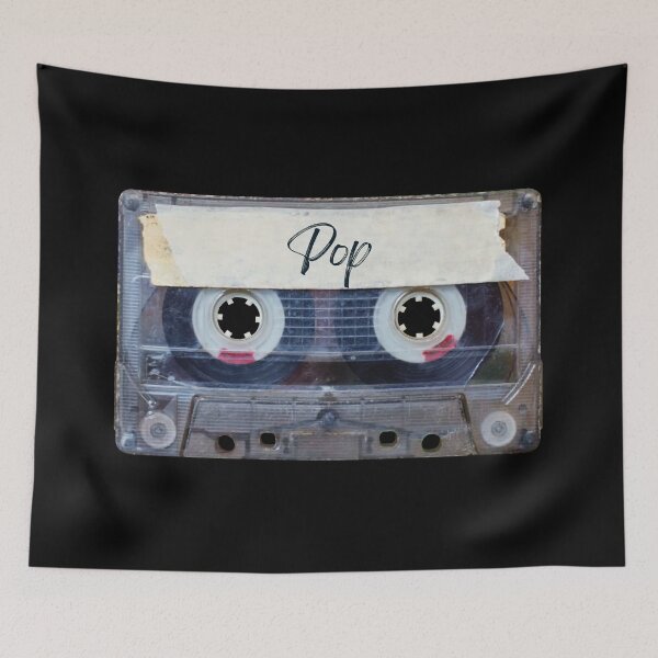 Item preview, Best of Pop Music Songs Style Cassette Old School designed and sold by Thestarrysky.