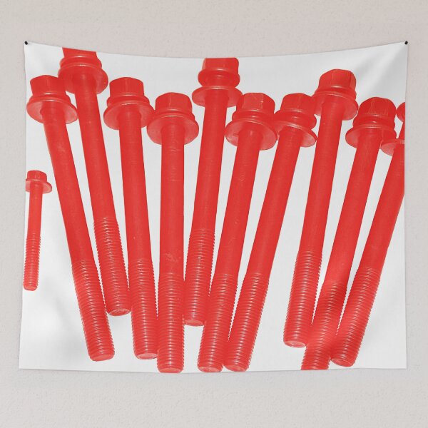 Item preview, bolts, intense red designed and sold by dnparker.
