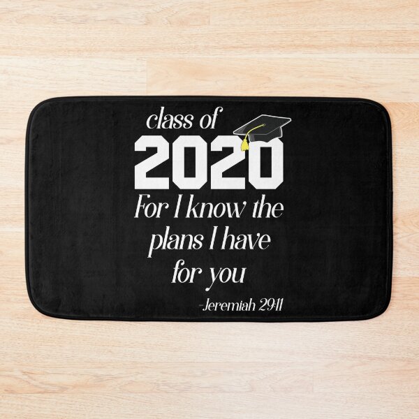 Item preview, Class of 2020 Religious Faith Bible Verse Jeremiah 29 11 design designed and sold by CreatedByHeidi.