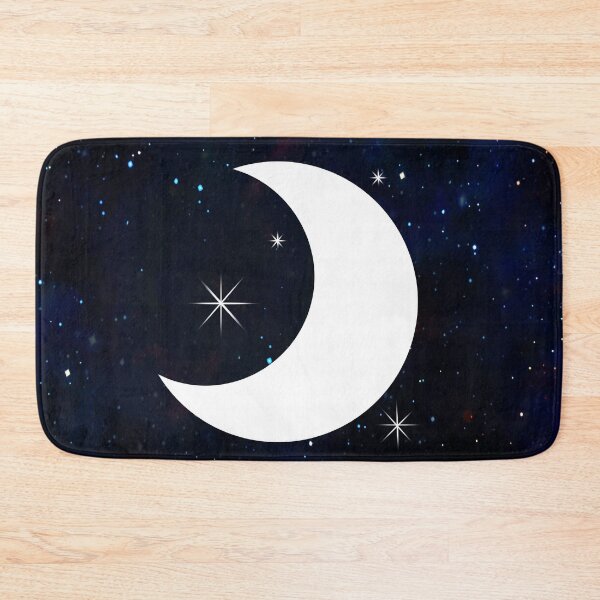 Item preview, Crescent Moon with Stars designed and sold by Julie Erin Designs.