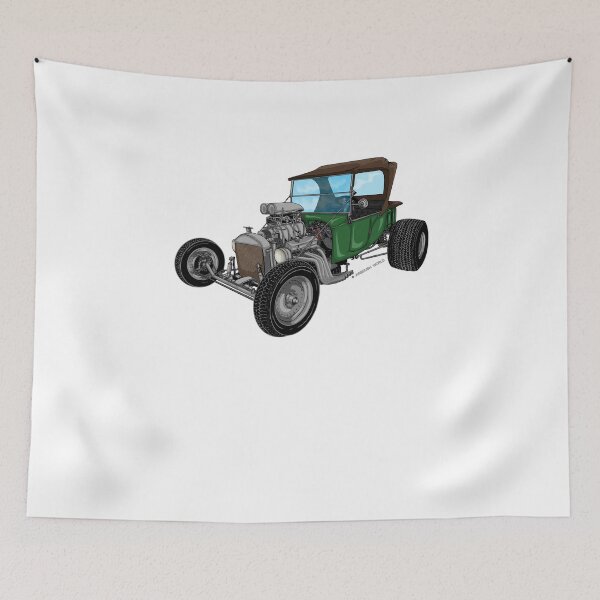 Item preview, Classic Car Garage Racing Hot Rod Novelty Gift designed and sold by Airbrush World.