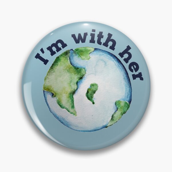 Item preview, Im with her earth day designed and sold by FrictionMaxxing.