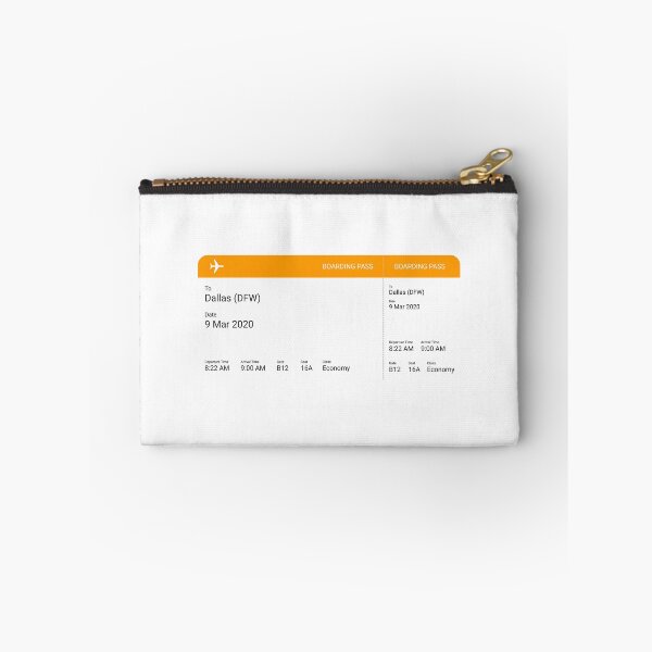 Item preview, Dallas Boarding Pass Airline Ticket designed and sold by sebastiandoe5.