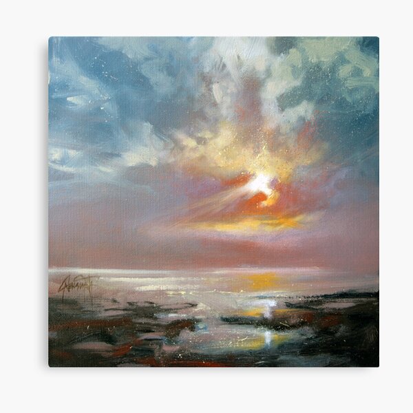 Hebridean Sky Study 4 Canvas Print