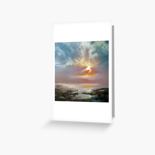 Hebridean Sky Study 4 Greeting Card