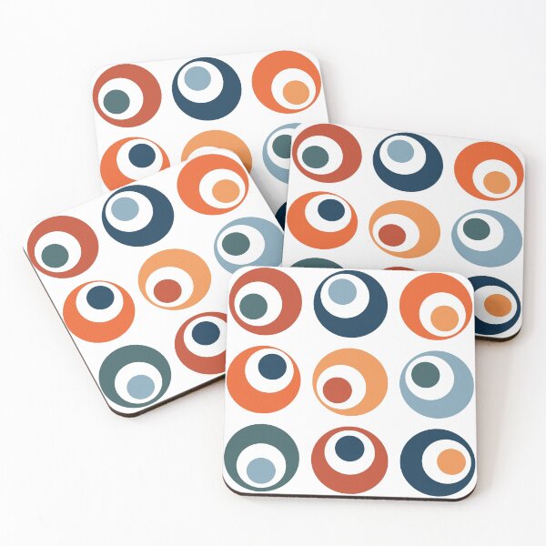 Item preview, Mid Century circles design designed and sold by BattaAnastasia.