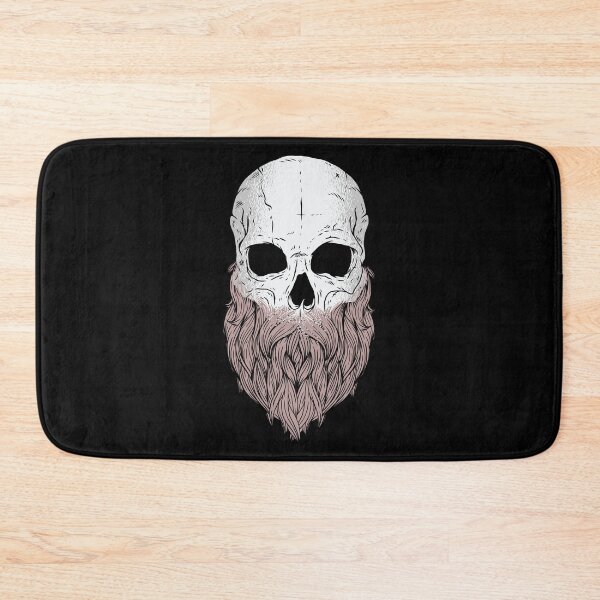 Item preview, bearded skull  designed and sold by pirminio.