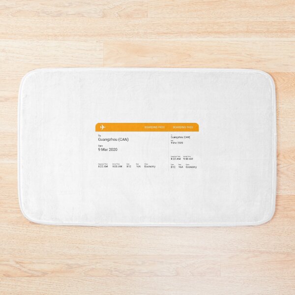 Item preview, Guangzhou Boarding Pass Airline Ticket designed and sold by sebastiandoe5.