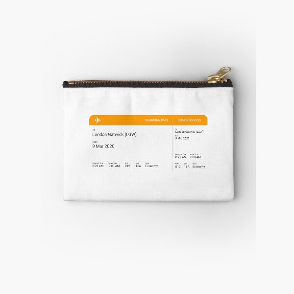 Item preview, London Gatwick Boarding Pass Airline Ticket designed and sold by sebastiandoe5.