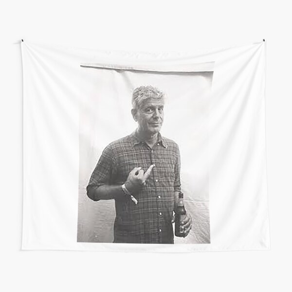 Thank you Anthony Bourdain Tapestry