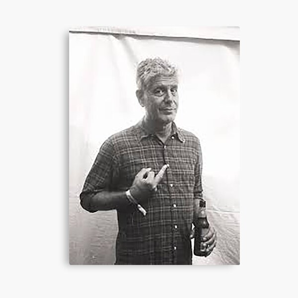 Thank you Anthony Bourdain Canvas Print