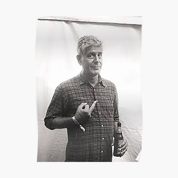 Thank you Anthony Bourdain Poster