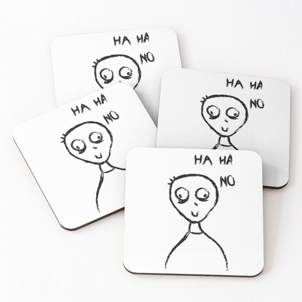 Item preview, HAHA NO designed and sold by LaraMalloy.