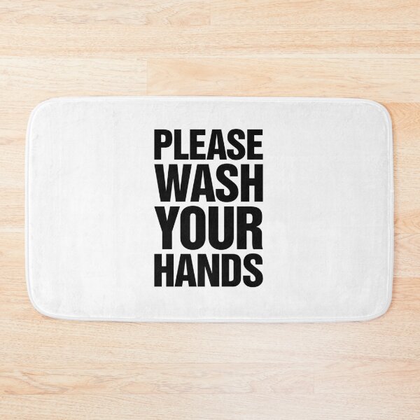 Item preview, Please Wash Your Hands Slogan designed and sold by thetshirtworks.
