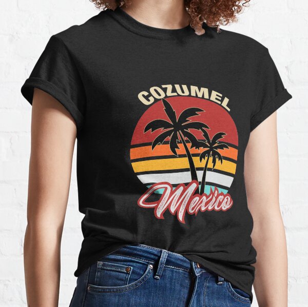 Vintage Cozumel Mexico Retro Design Classic T-Shirt