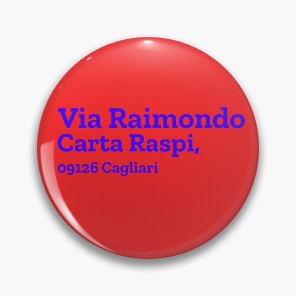 Item preview,  Indirizzo dello stadio Cagliari designed and sold by The Chuck Wagon.
