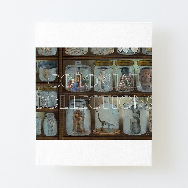Colonial Collections (with title) Canvas Mounted Print