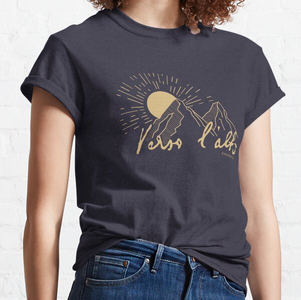 Verso L'Alto Mountains Classic T-Shirt