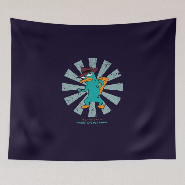 Item preview, Perry The Platypus Retro Japanese designed and sold by Nova5.