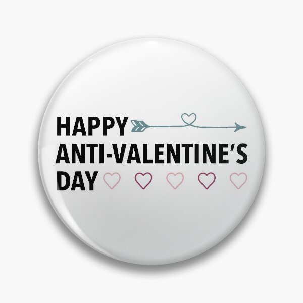 Item preview, Happy Anti Valentine's Day, Anti Valentines Day Gift Ideas, Single Awareness designed and sold by coilsandglory.