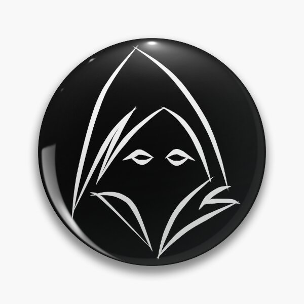 Reaper (white) Pin