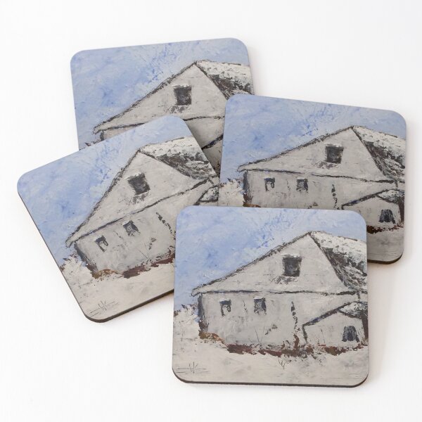 Item preview, Snow On The Cowshed designed and sold by ArtFactory5.