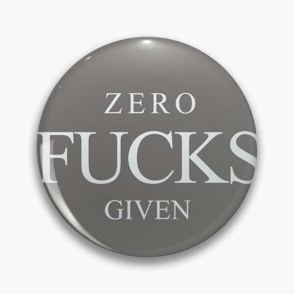 Item preview, Zero Fucks Given designed and sold by LouisianaLady.