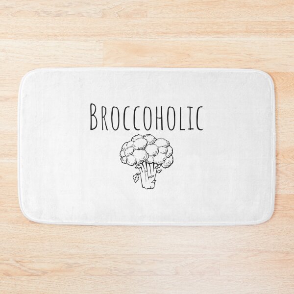 Item preview, Broccoholic funny vegan vegetarian quote - veggie designed and sold by Minimalist Quotes and Sayings.
