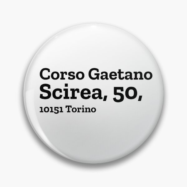 Item preview, Indirizzo dello stadio Juve designed and sold by The Chuck Wagon.