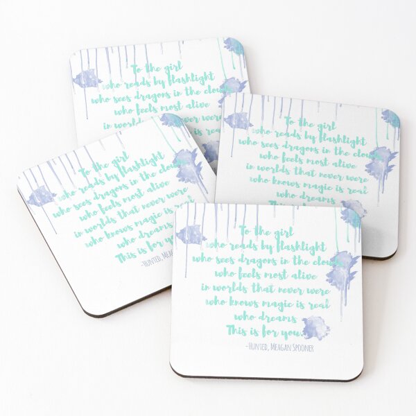 Item preview, to the girl who reads designed and sold by inkandmadness.