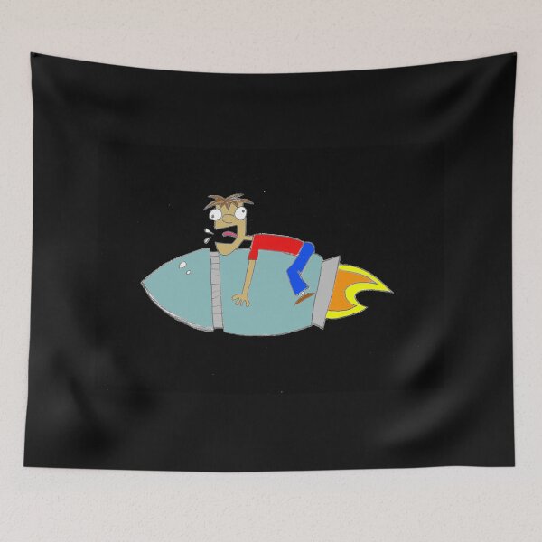 Item preview, Wacky Rocket Boy designed and sold by KManArt.
