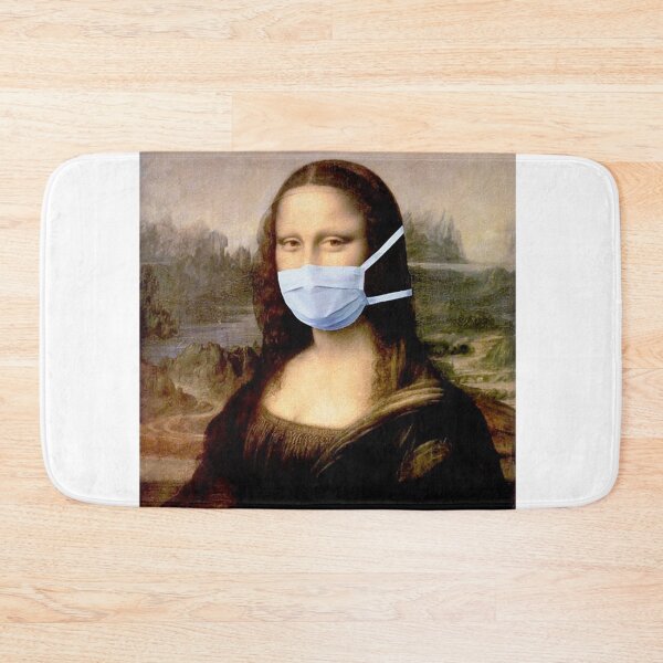 Item preview, Mona Lisa Coronavirus designed and sold by DMUniverse.