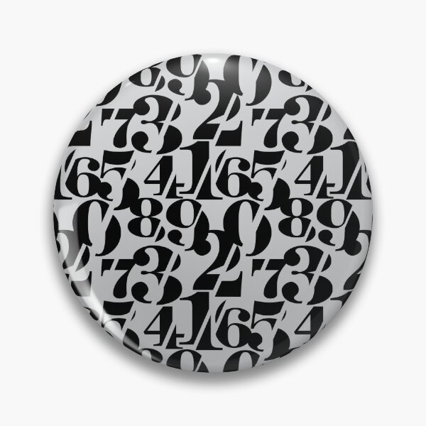 Item preview, Sliced Serif Numbers. Algebra Fan Design designed and sold by RPuniquedesigns.