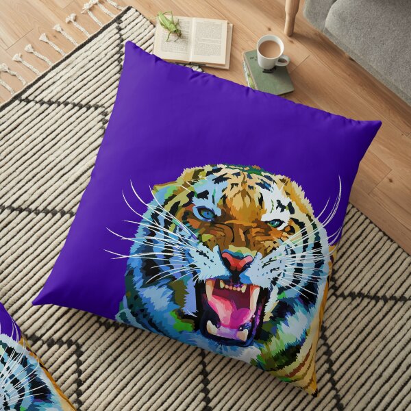 Roaring tiger Floor Pillow