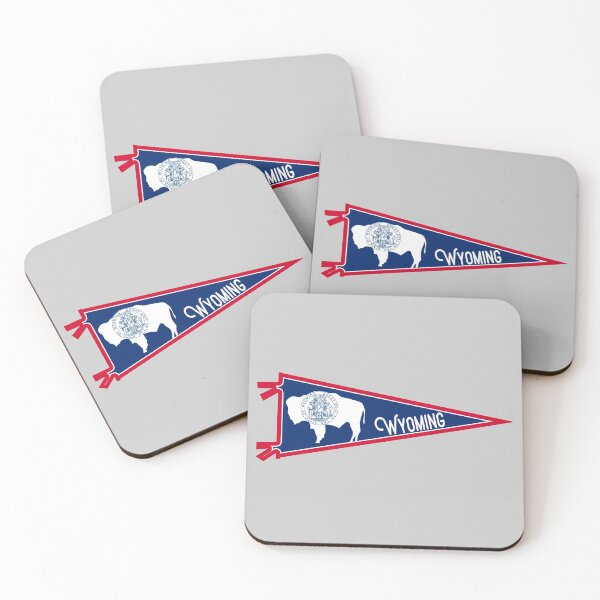 Item preview, Wyoming Flag Pennant designed and sold by Decal Mania.