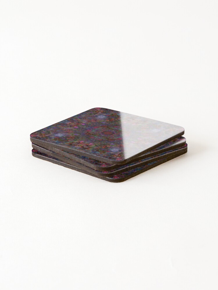 Thumbnail 4 of 5, Coasters (Set of 4), Patterns Over Patterns. designed and sold by MindTravel.