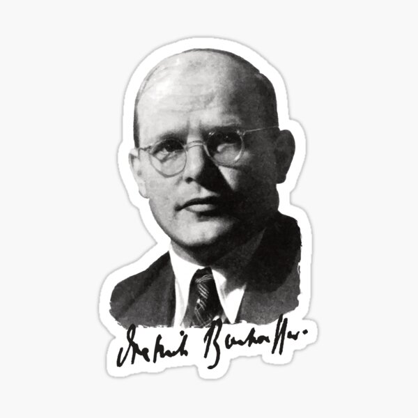 Dietrich Bonhoeffer Portrait Sticker
