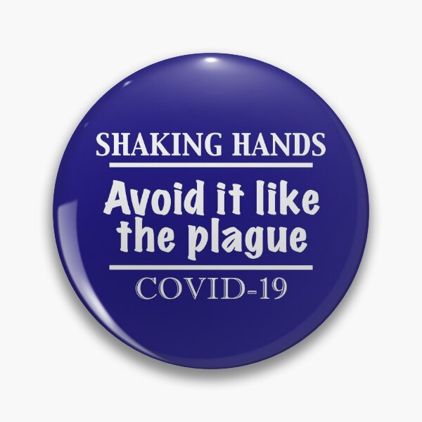 Item preview, COVID-19: Avoid It Like The Plague designed and sold by cinn.
