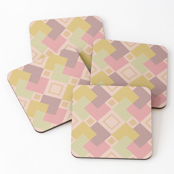 Item preview, Diamonds and Stripes Pastel Pattern designed and sold by ChangingLight.
