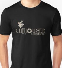 Curiouser & Curiouser Alice in Wonderland Shirt Unisex T-Shirt