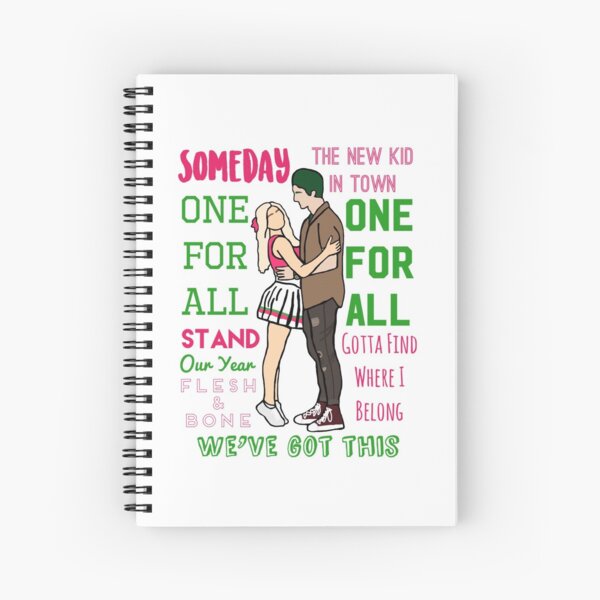 Disney Zombies Spiral Notebooks Redbubble - roblox song zombie by the cranberries id