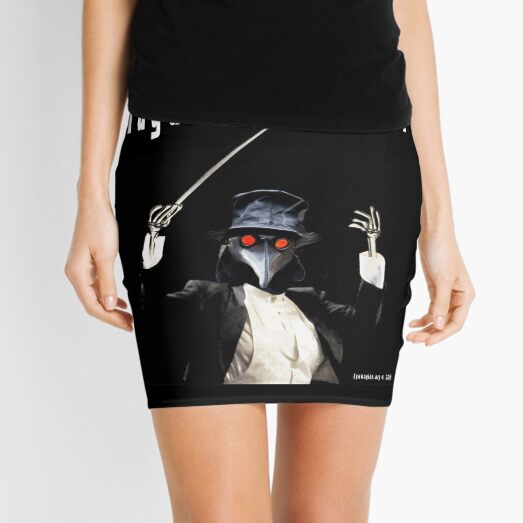 Fugue in D Minor Mini Skirt