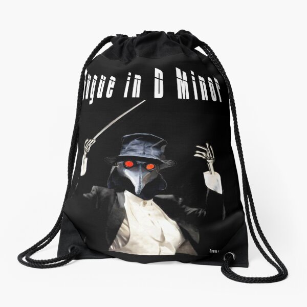 Fugue in D Minor Drawstring Bag